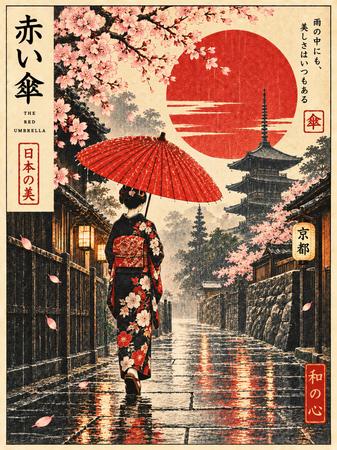 THE RED UMBRELLA