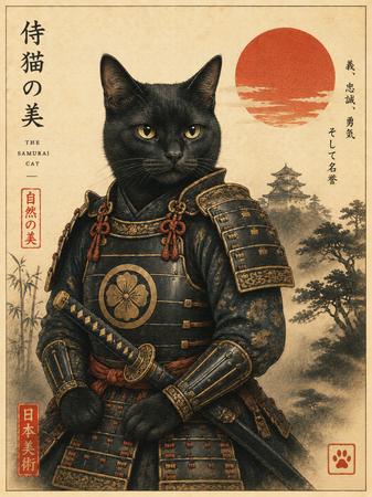 THE SAMURAI CAT