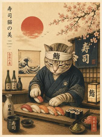 THE SUSHI CAT