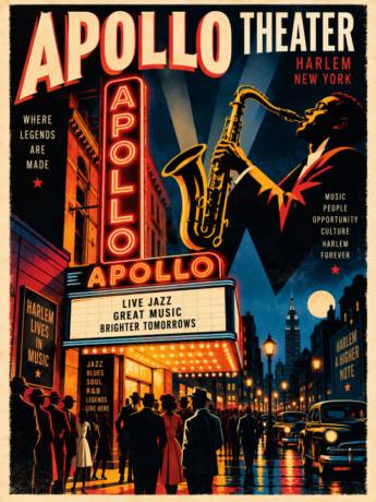 APOLLO THEATER — HARLEM