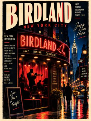 BIRDLAND — NEW YORK CITY