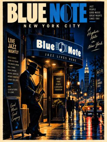 BLUE NOTE — NEW YORK CITY