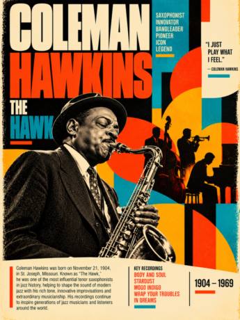 Coleman Hawkins — The Hawk of Jazz