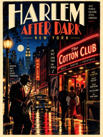 HARLEM AFTER DARK — NEW YORK