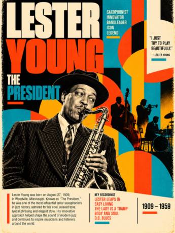Lester Young — The President of Jazz