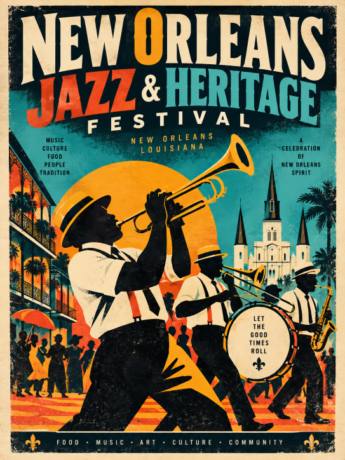 NEW ORLEANS JAZZ & HERITAGE FESTIVAL