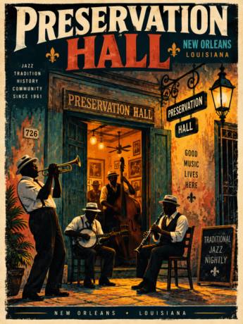 PRESERVATION HALL — NEW ORLEANS