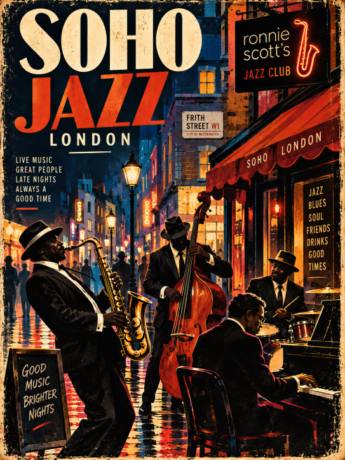 SOHO JAZZ — LONDON