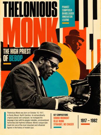 Thelonious Monk — High Priest of Bebop