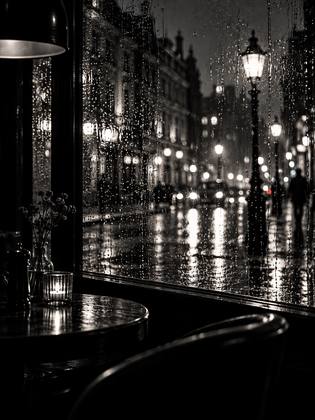 RAIN ON THE WINDOW