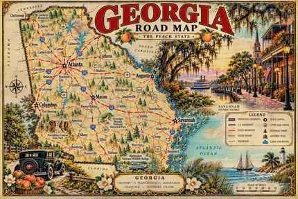 GEORGIA ROAD MAP