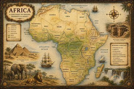 MAP OF AFRICA