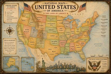 UNITED STATES MAP
