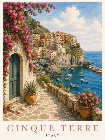 CINQUE TERRE — ITALY