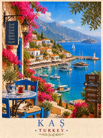 KAS╠º — TURKEY