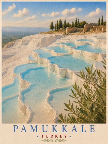 PAMUKKALE — TURKEY
