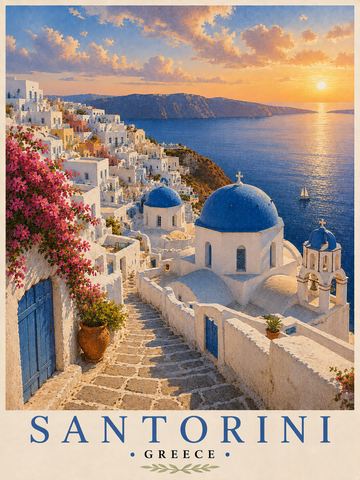 SANTORINI — GREECE
