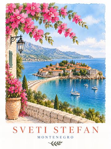 SVETI STEFAN — MONTENEGRO