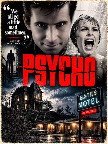 PSYCHO A HAUNTING BATES MOTEL POSTER