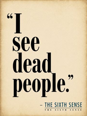 THE SIXTH SENSE